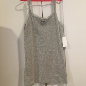 BONGO gray tank tap adjustable straps / never worn